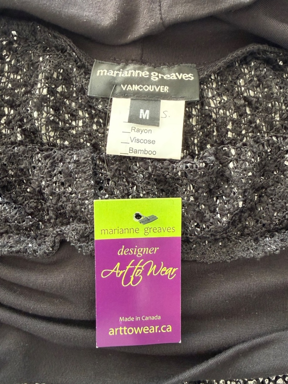 Marianne Greaves Metallic Bubble Lantern Pants Medium NWT - Picture 7 of 8